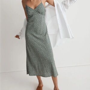 Madewell Layton midi slip dress
